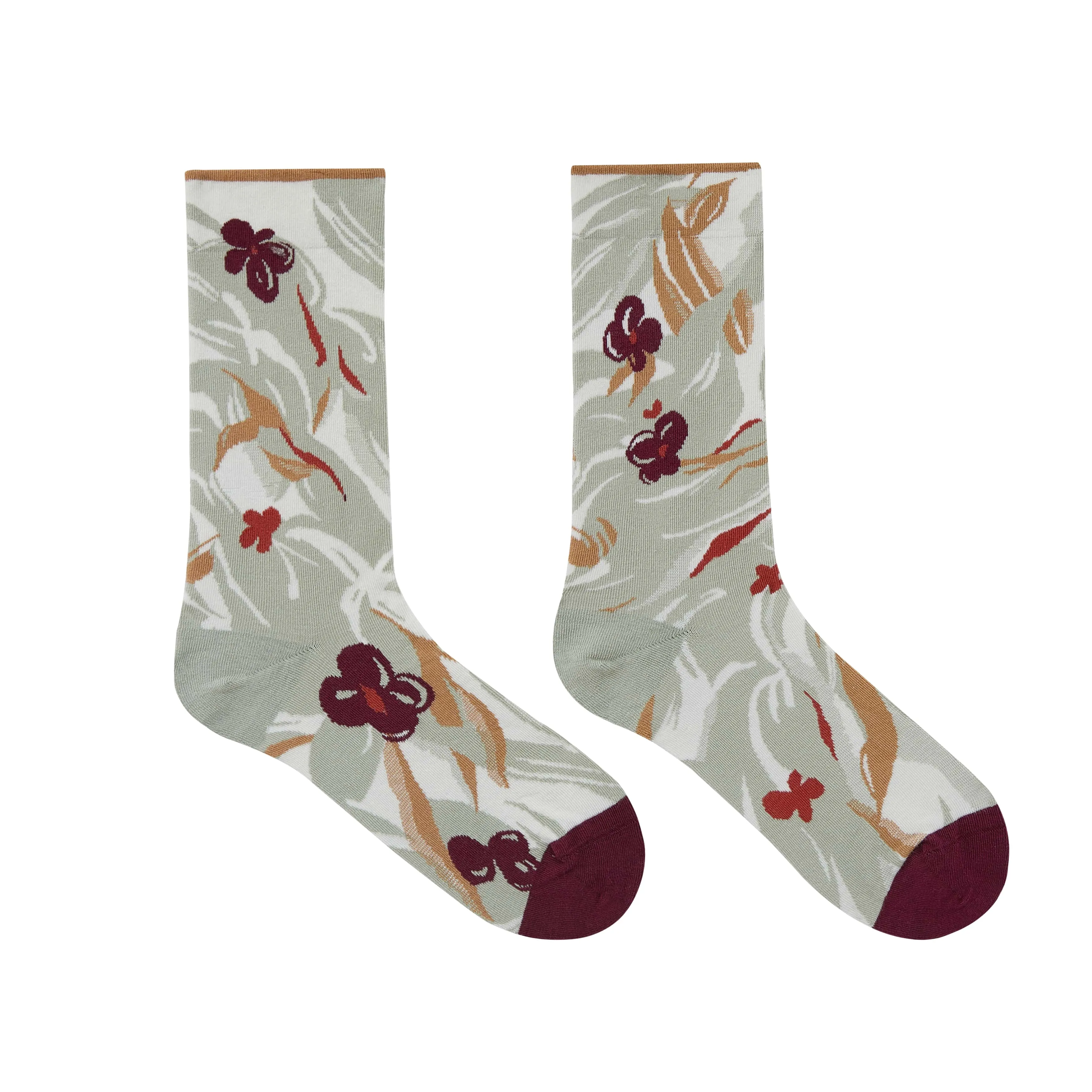 Abstract Pattern Cotton Socks