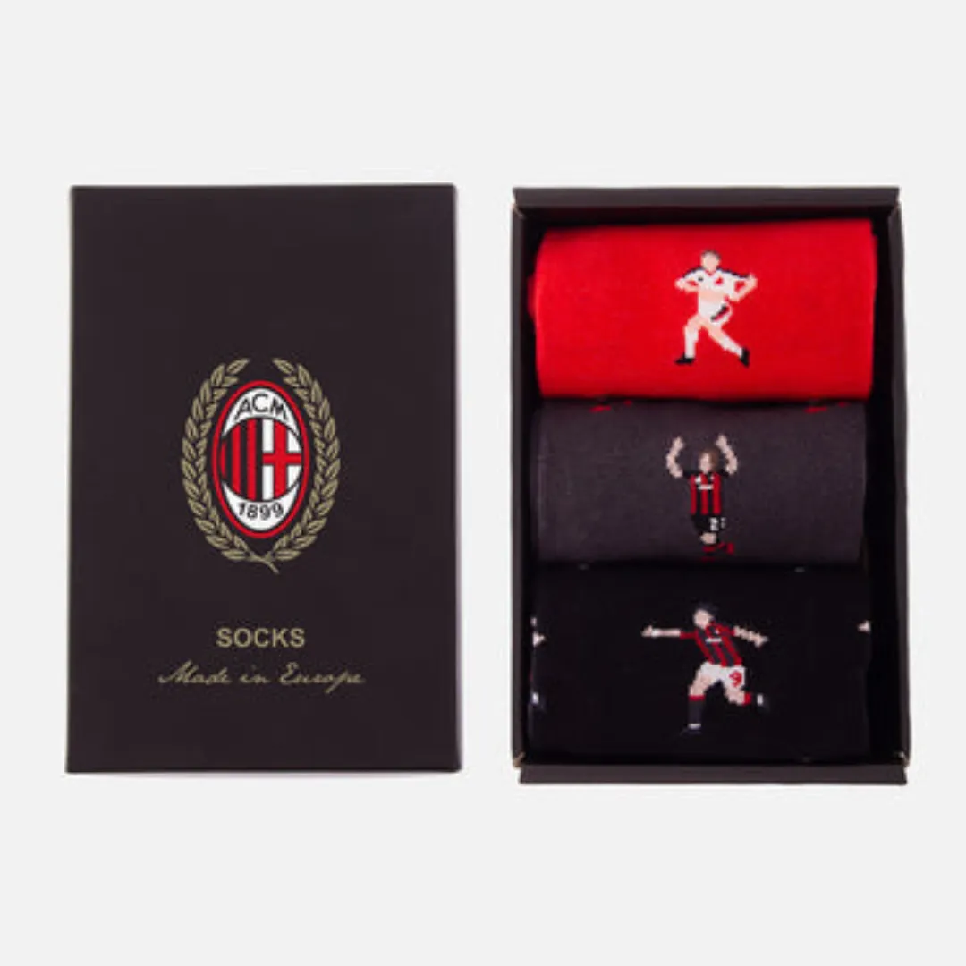 AC Milan Celebration Casual Socks Box Set