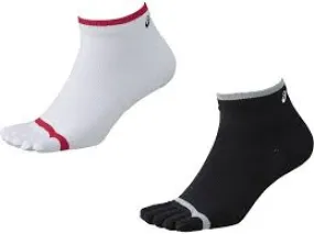 Asics 2 Pack Low Cut Toe (5 Finger) Socks