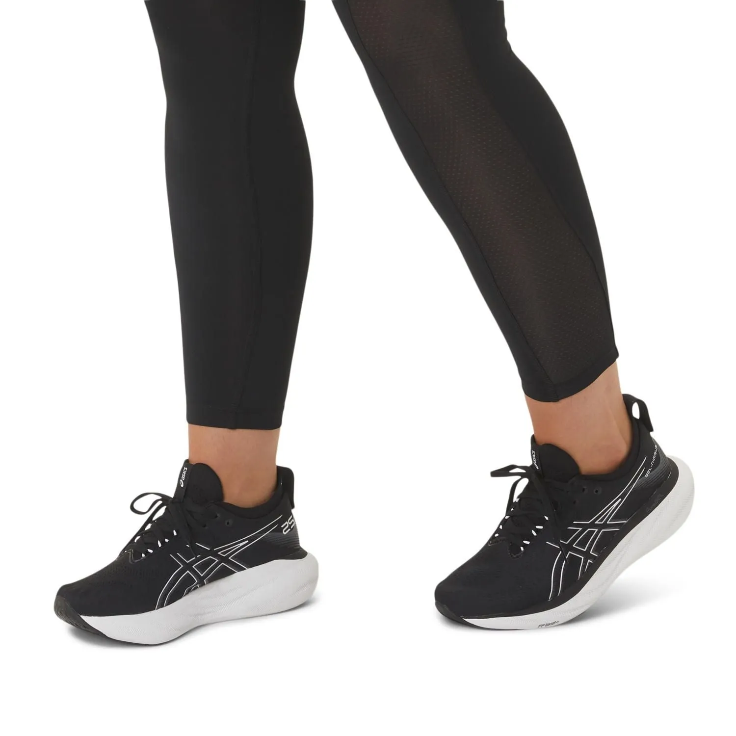 Asics Gel Nimbus 25 Women Black Silver    