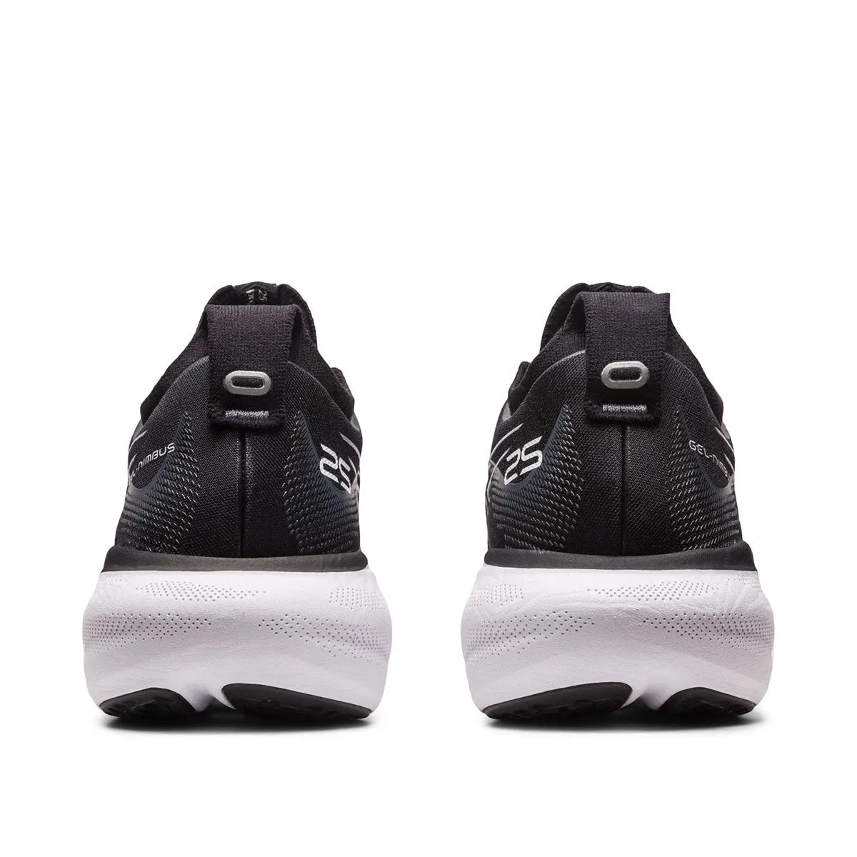 Asics Gel Nimbus 25 Women Black Silver    