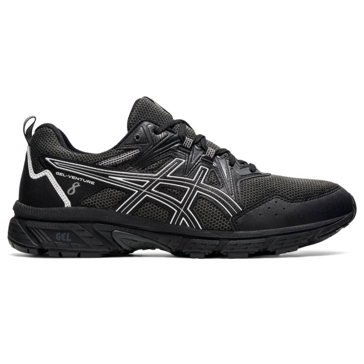 Asics Gel Venture 8 Men Black White    