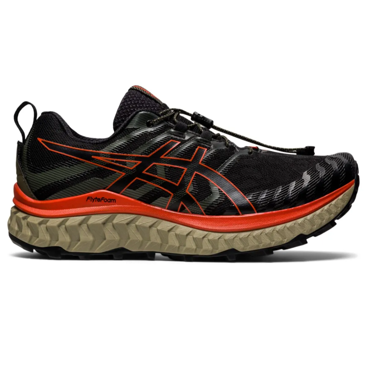 Asics Trabuco Max Men Black Cherry Tomato    