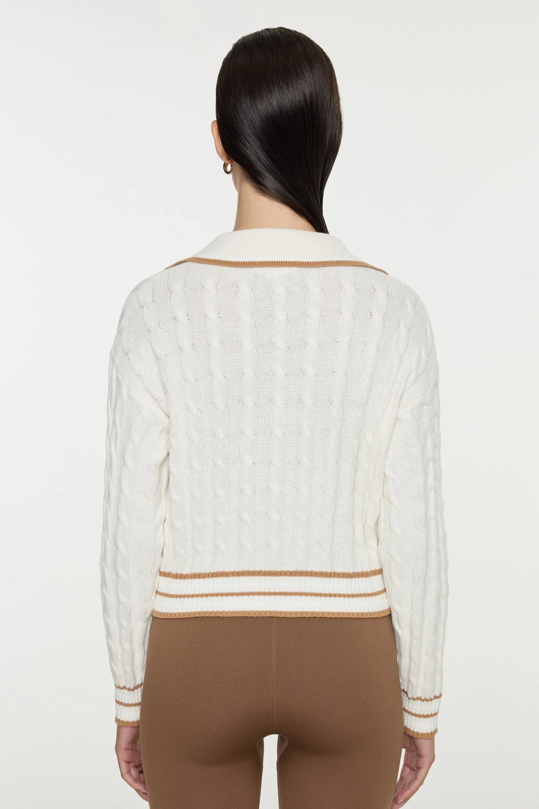 Athena Knit Top - Natural