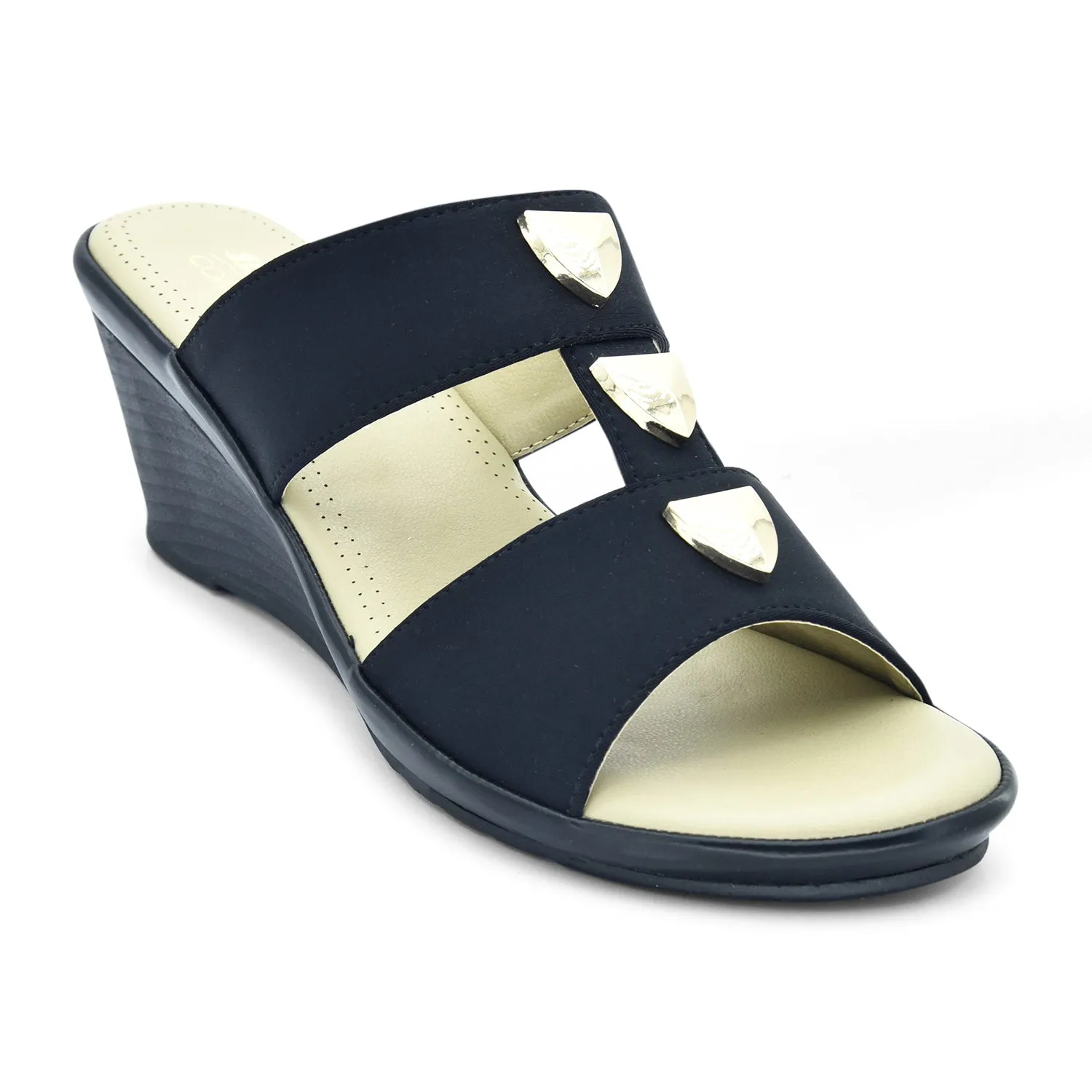 Bata Low-Heel Wedge Sandal for Women