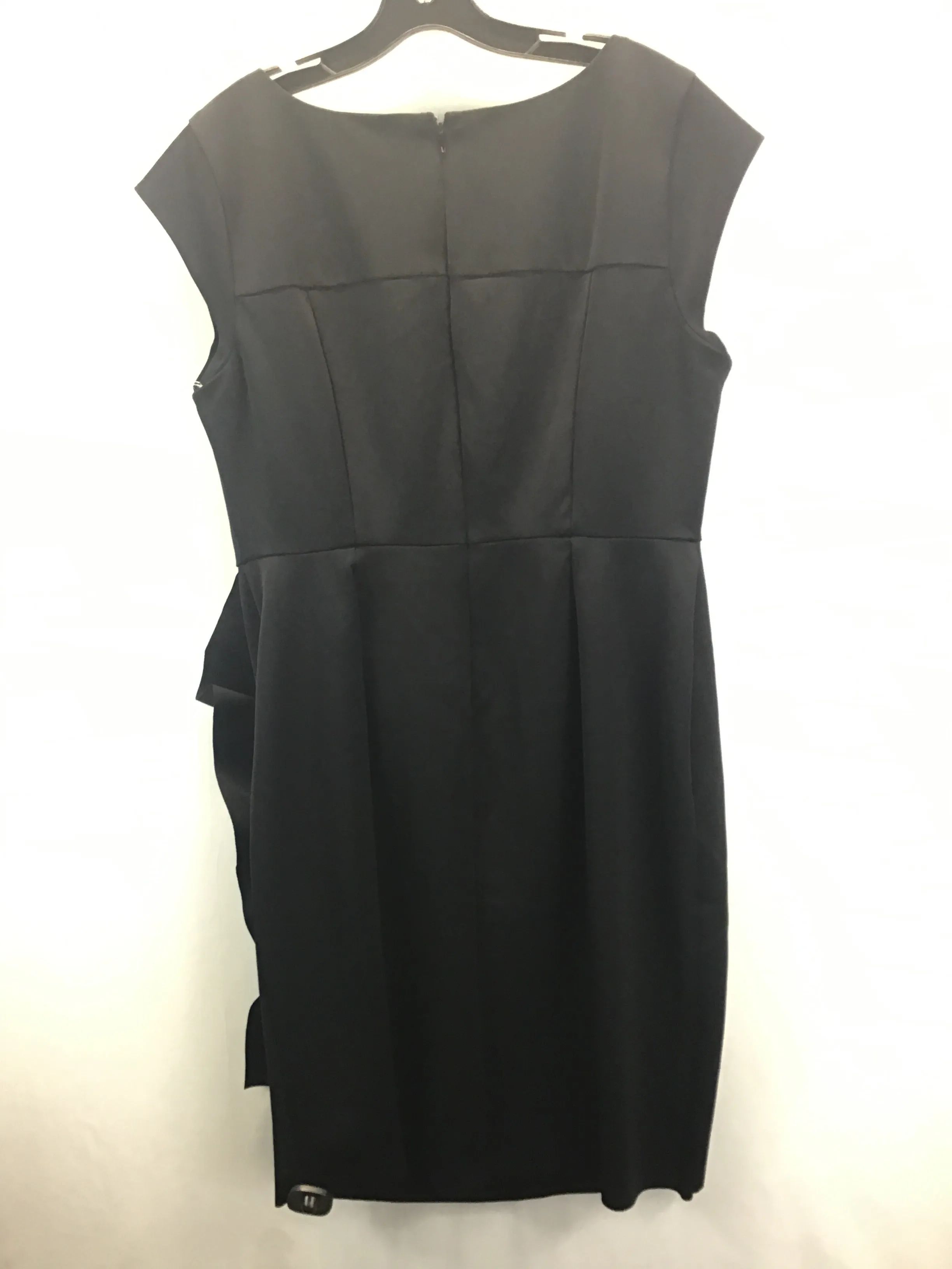 Black Dress Casual Midi Lane Bryant, Size 18