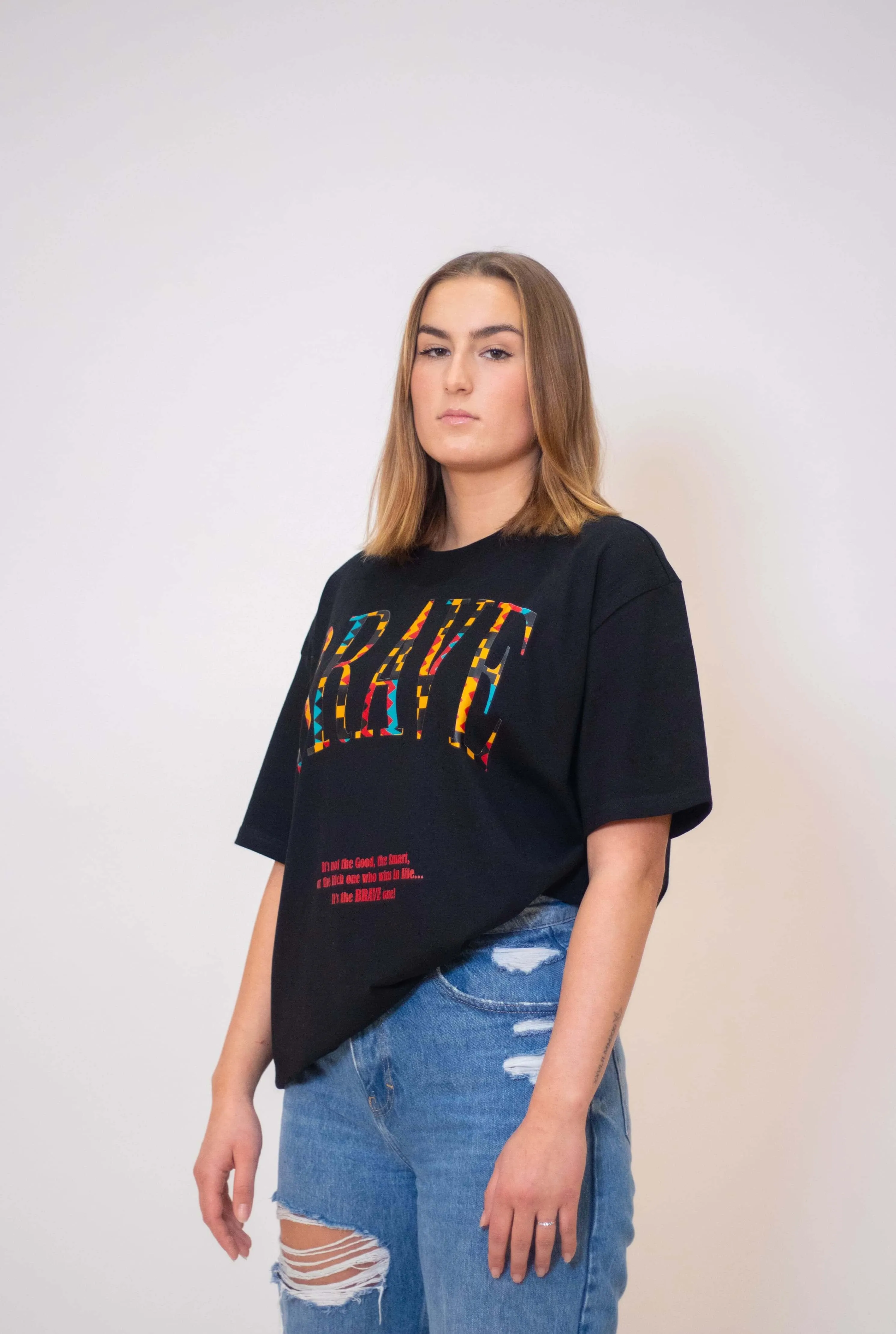 Brave Heavy Tee Women in Black