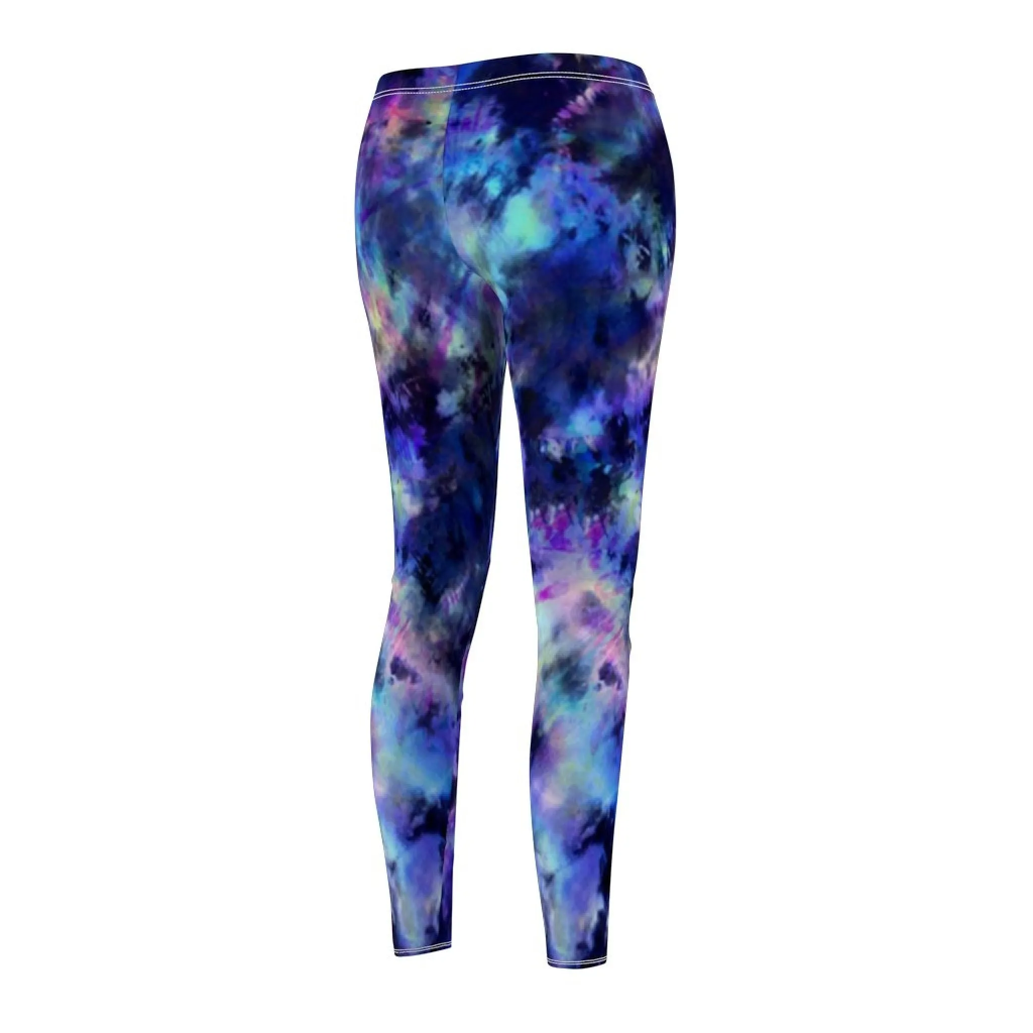 Bynelo Tie Dye Galaxy Inspired Women's Casual Leggings