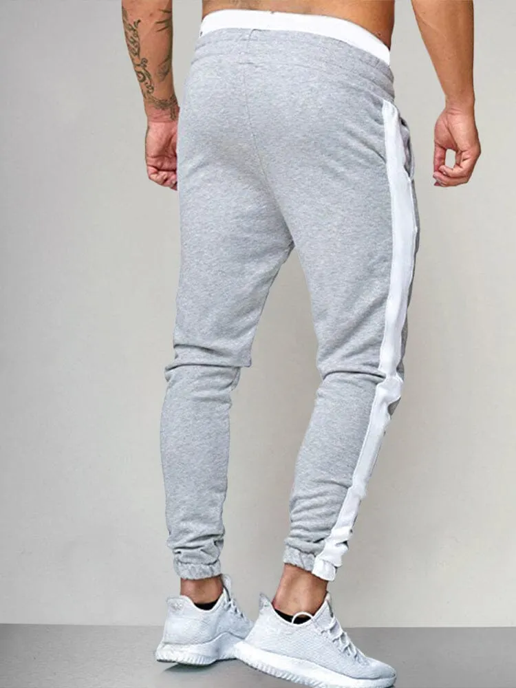 Casual Drawstring Beam Feet Sweatpants