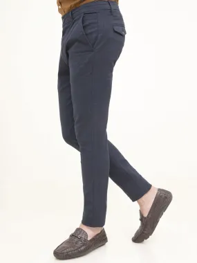 CASUAL PANT CROSS POCKET WITH FLAP NAVY