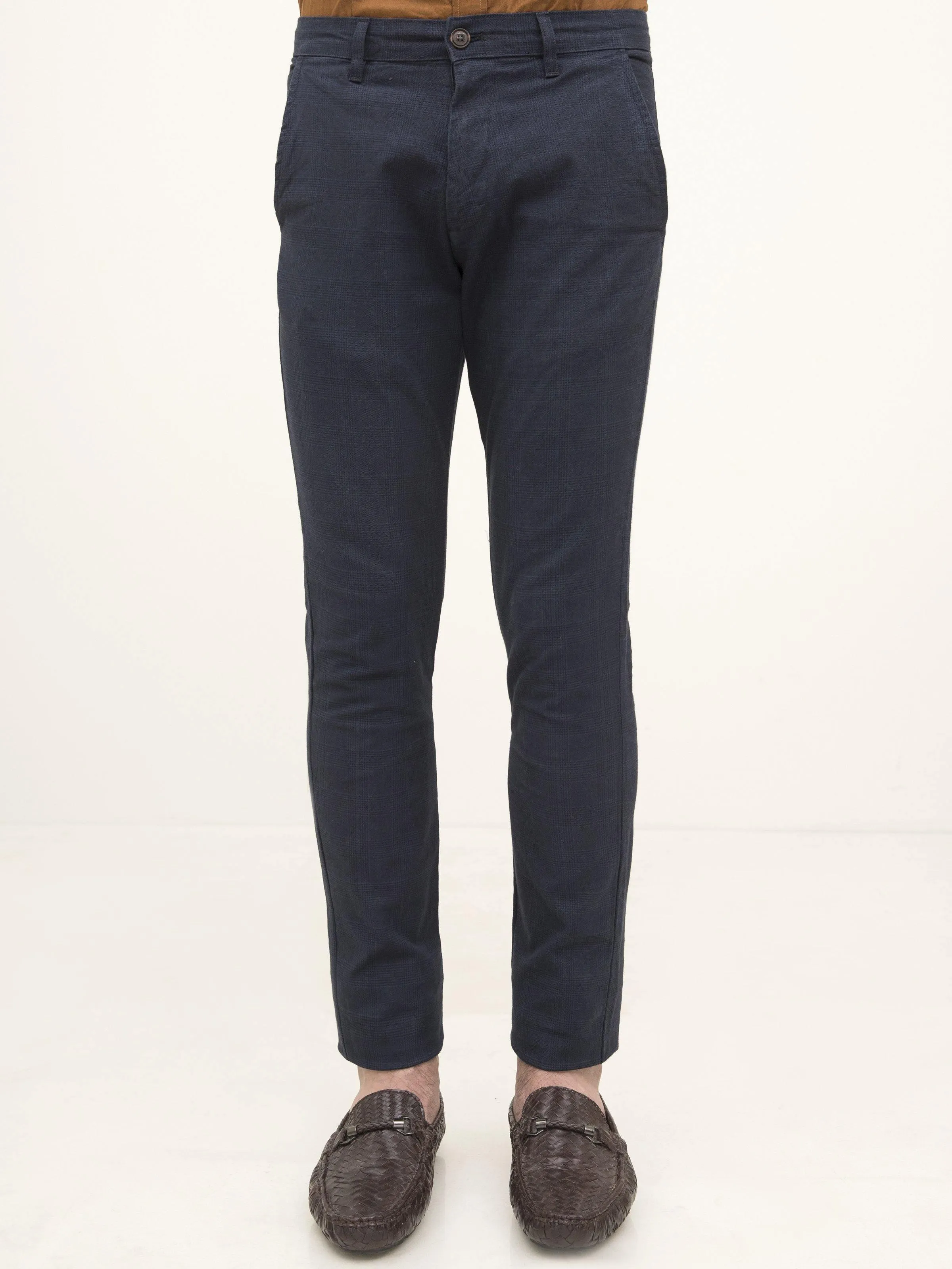 CASUAL PANT CROSS POCKET WITH FLAP NAVY