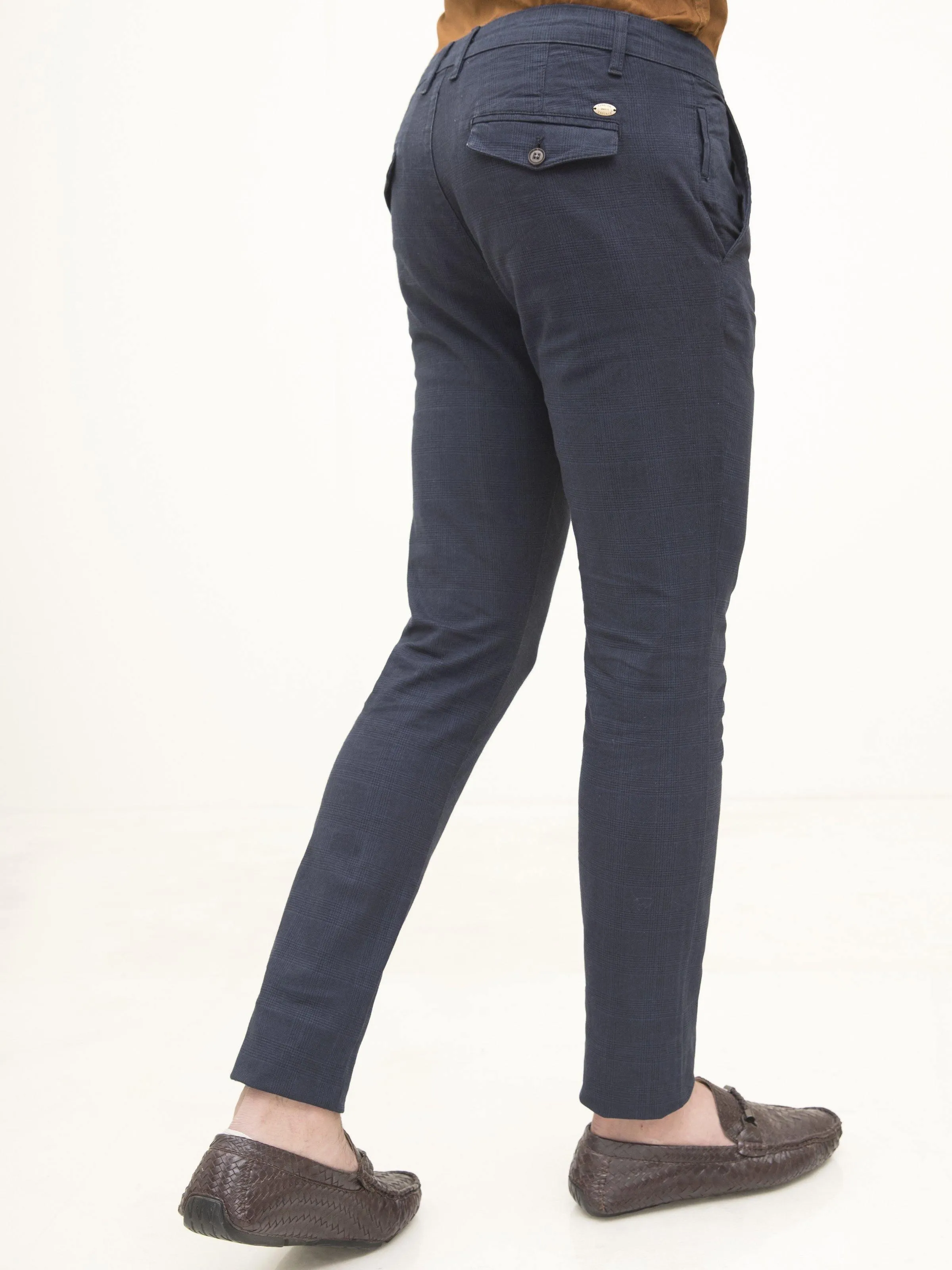 CASUAL PANT CROSS POCKET WITH FLAP NAVY