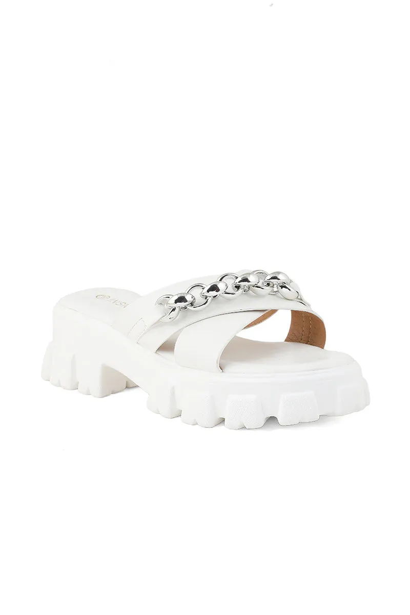 Casual Slip On I35142-White