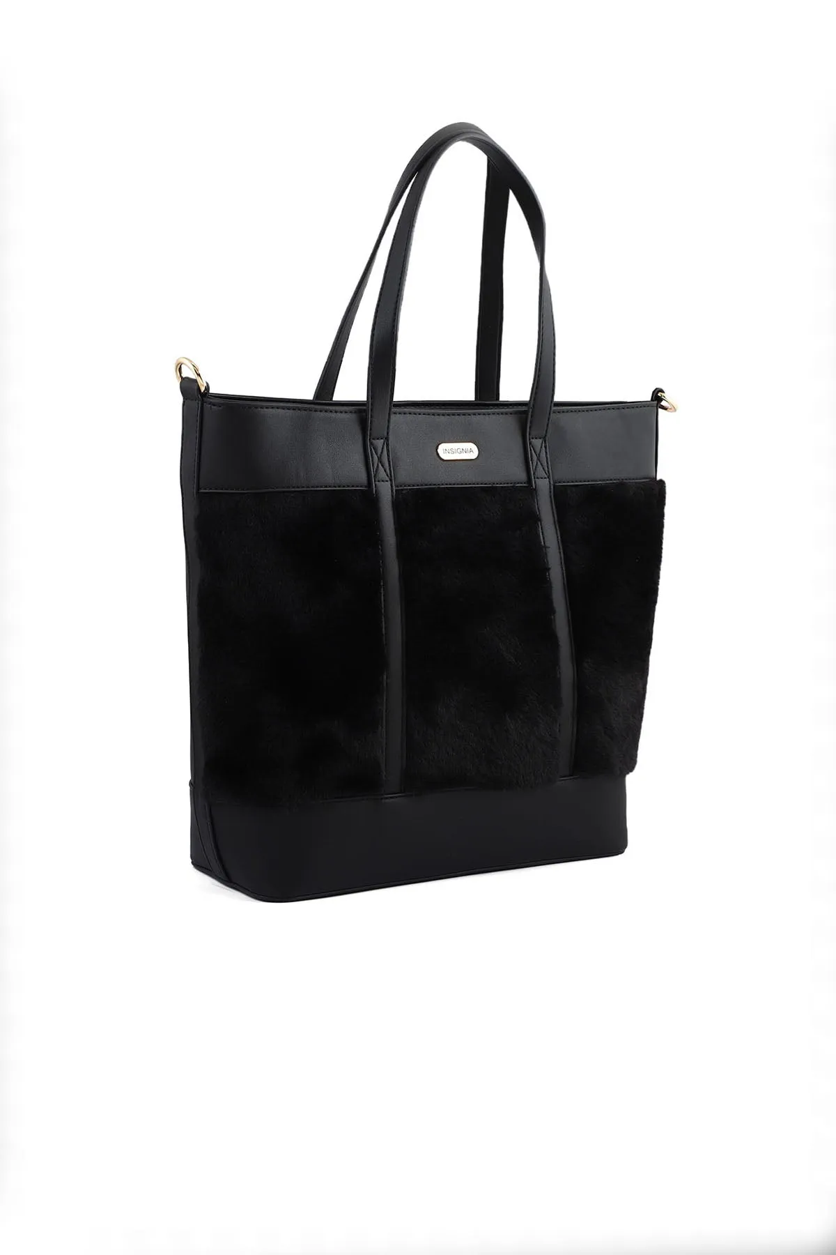 Casual Tote Hand Bags B15013-Black