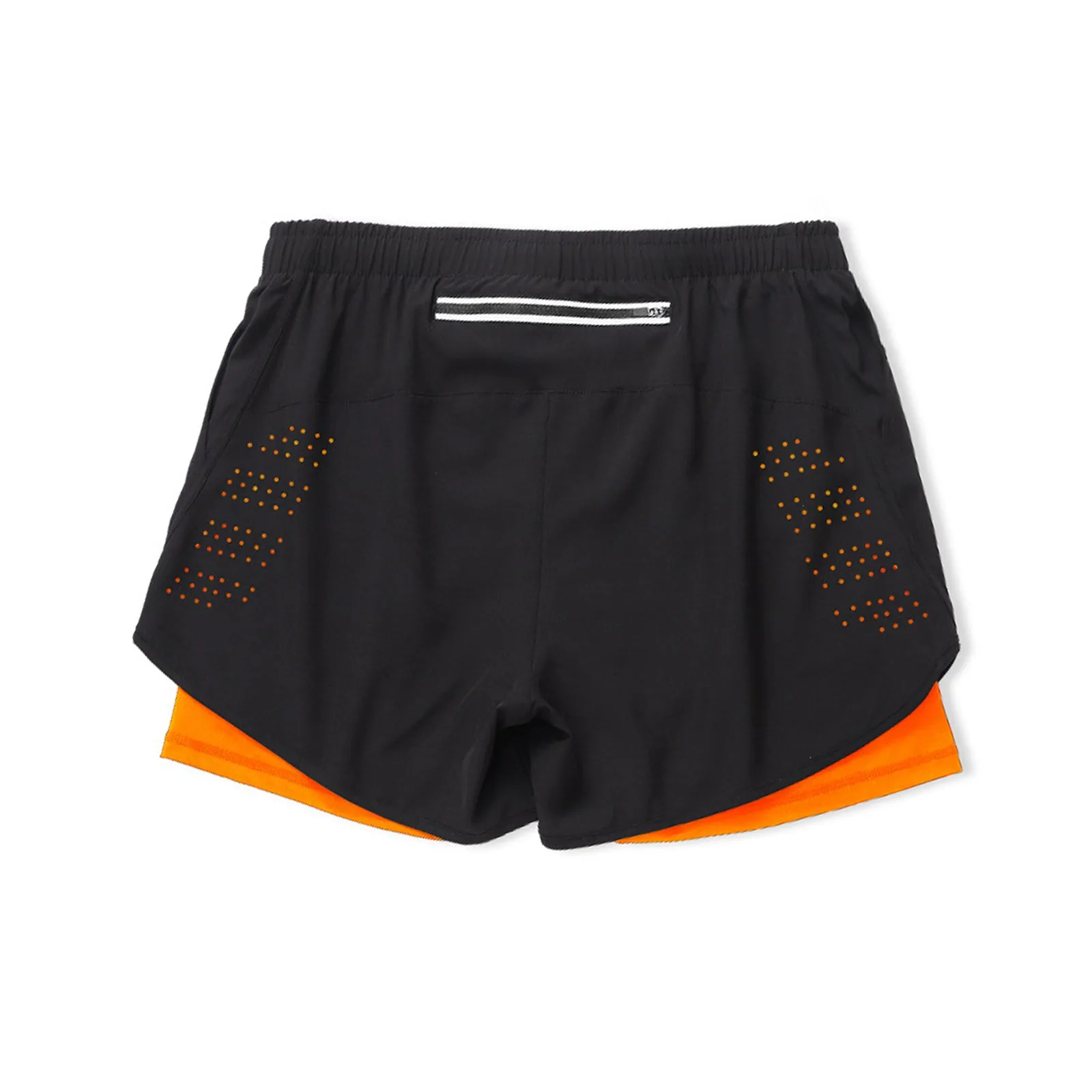 COLLISION COLOR REFLECTIVE STRIP 5'' INSEAM INSEAM RUNNING SHORTS