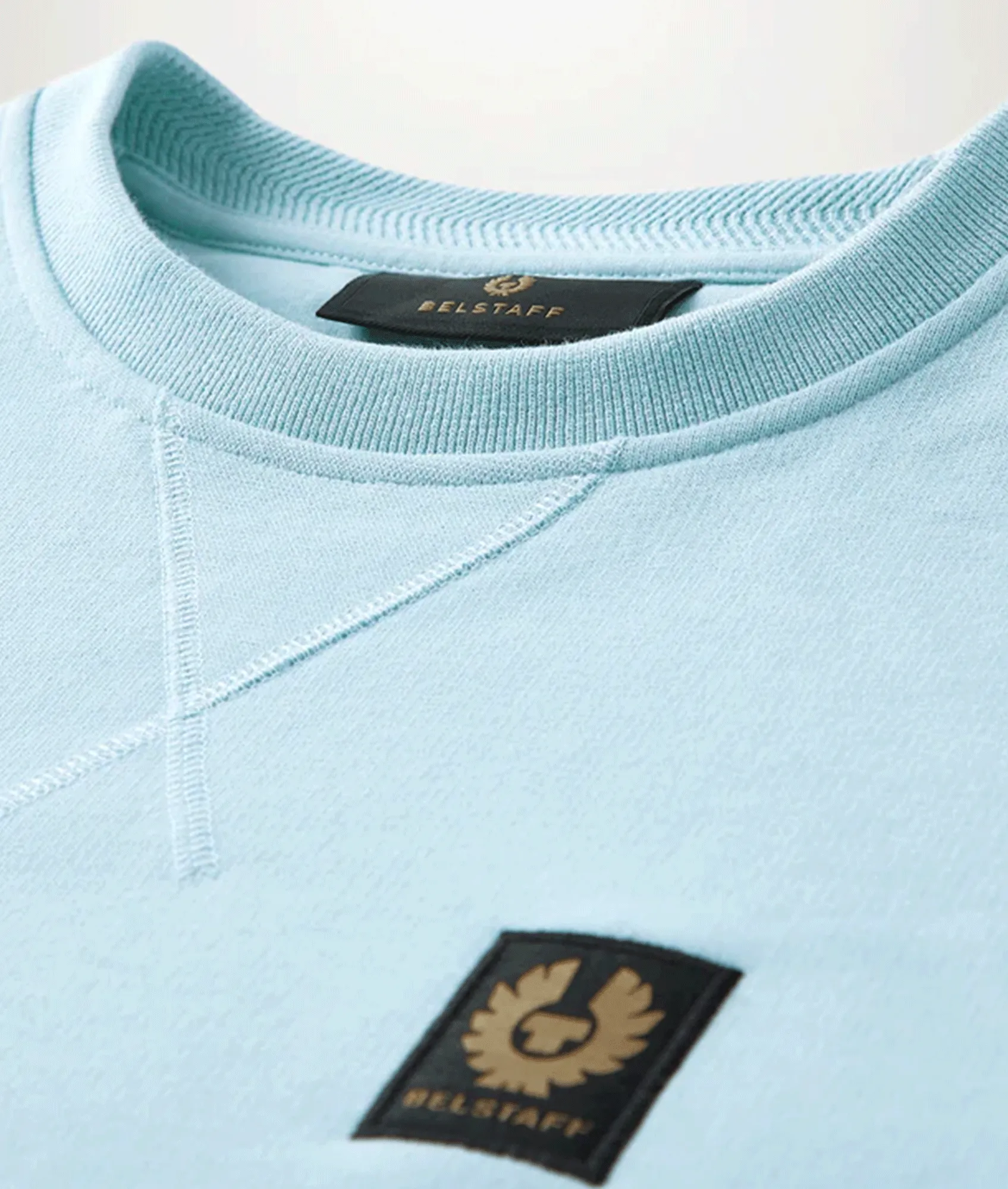 Cotton Fleece Sweatshirt - Blue