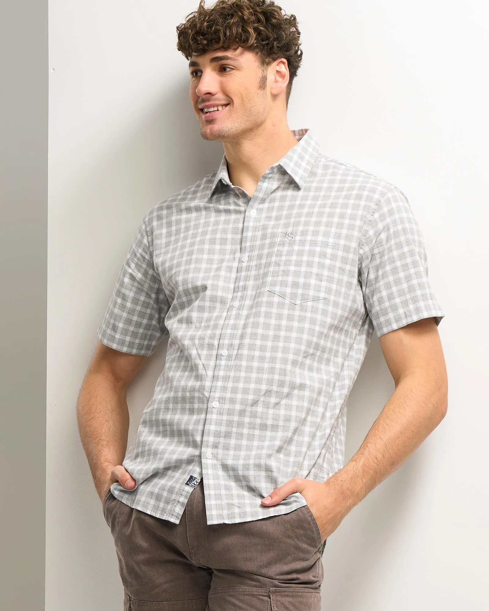 COTTON TIMARU CHECK SHIRT