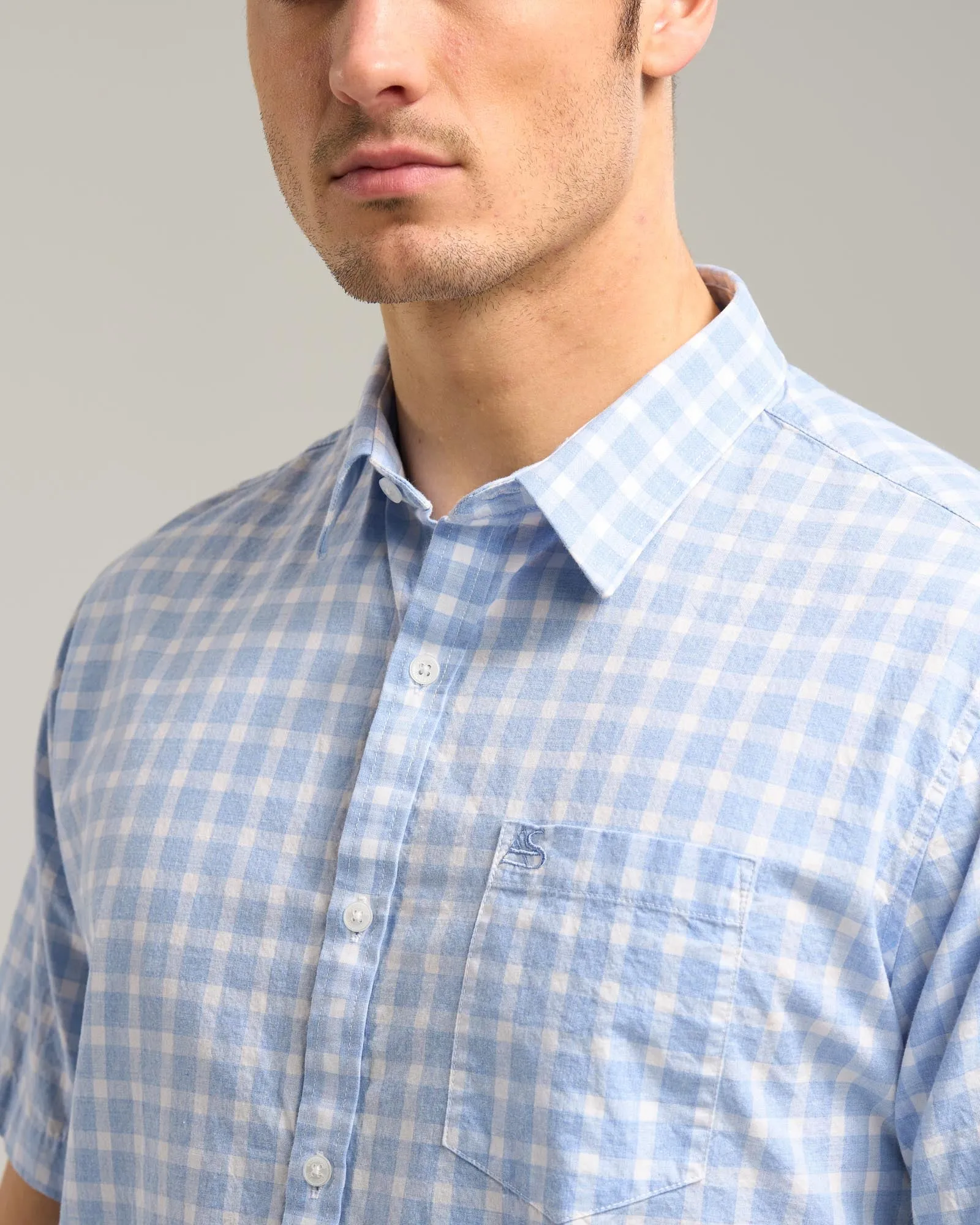 COTTON TIMARU CHECK SHIRT