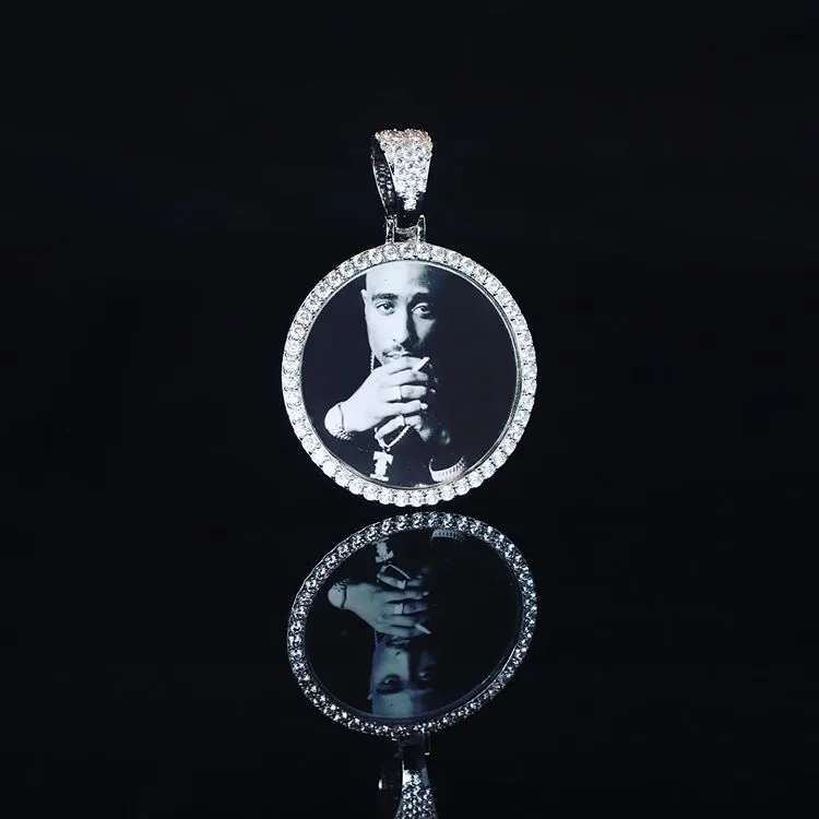 Custom Photo Pendent Necklace For Men