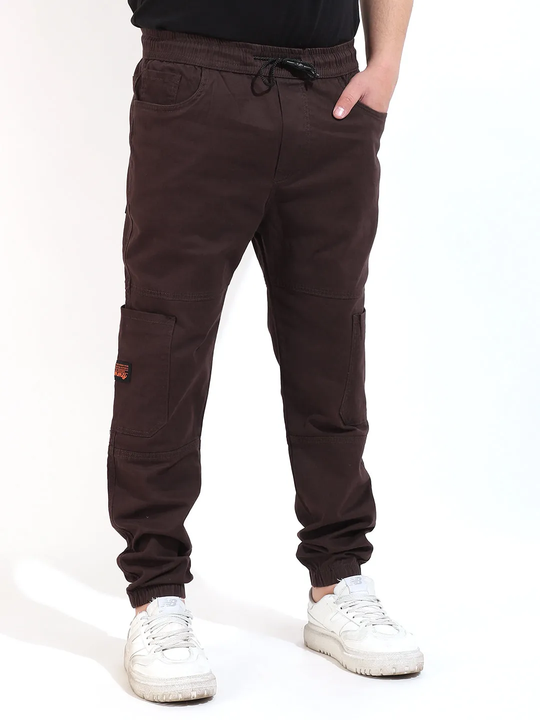 Dark Brown Cotton Cargo