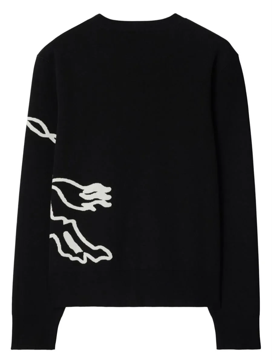 EKD-EMBROIDERED COTTON SWEATSHIRT