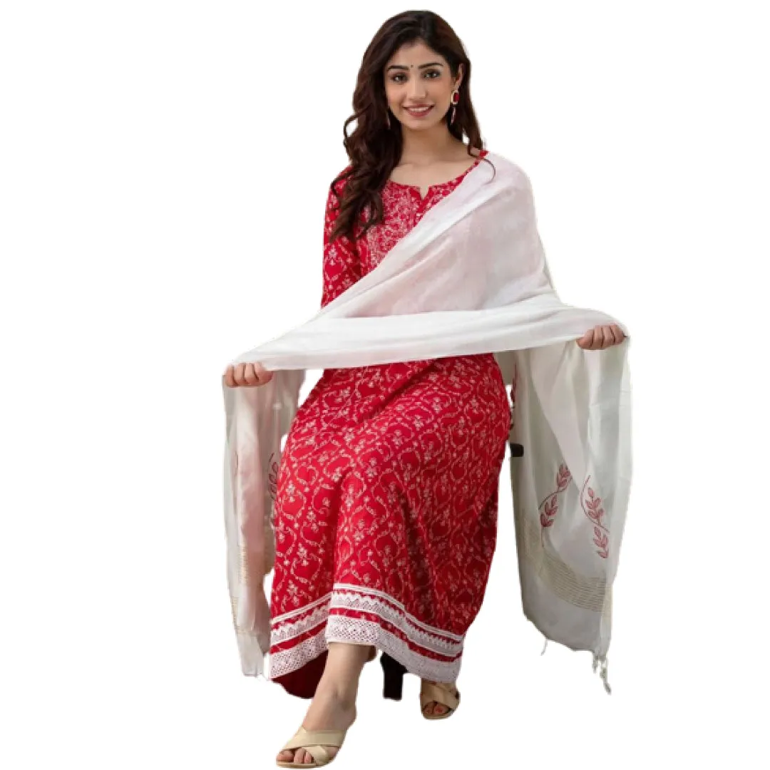 Embroidered Women Kurta Set