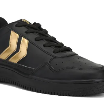 Firefly Casual Men'S Black/Gold Sneaker