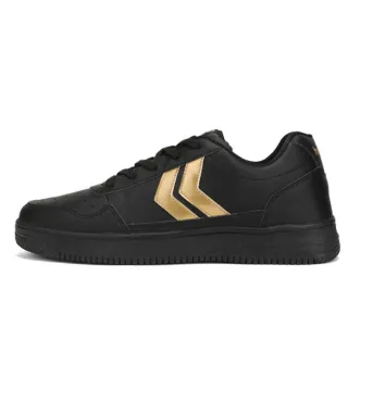 Firefly Casual Men'S Black/Gold Sneaker