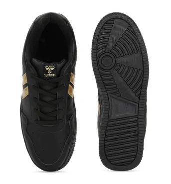 Firefly Casual Men'S Black/Gold Sneaker