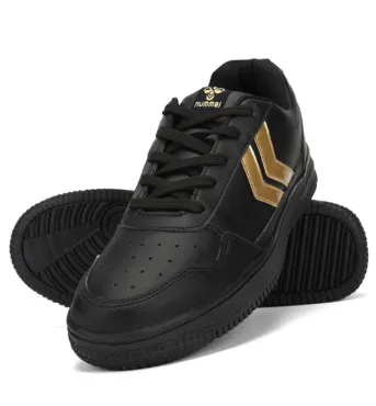 Firefly Casual Men'S Black/Gold Sneaker