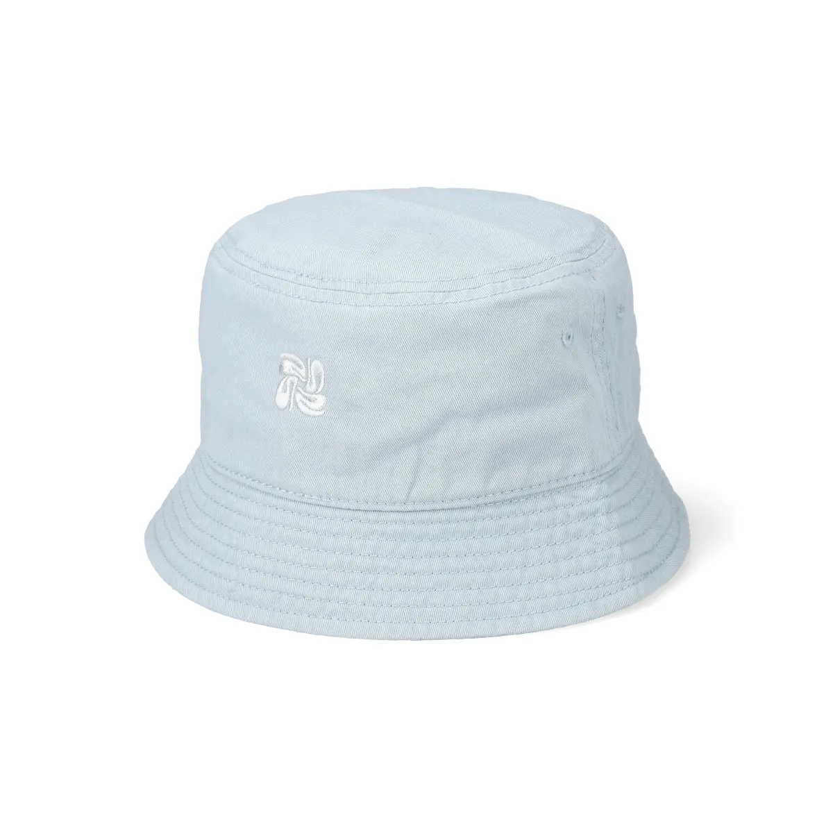 Fluffy Cotton Bucket Hat / SAX