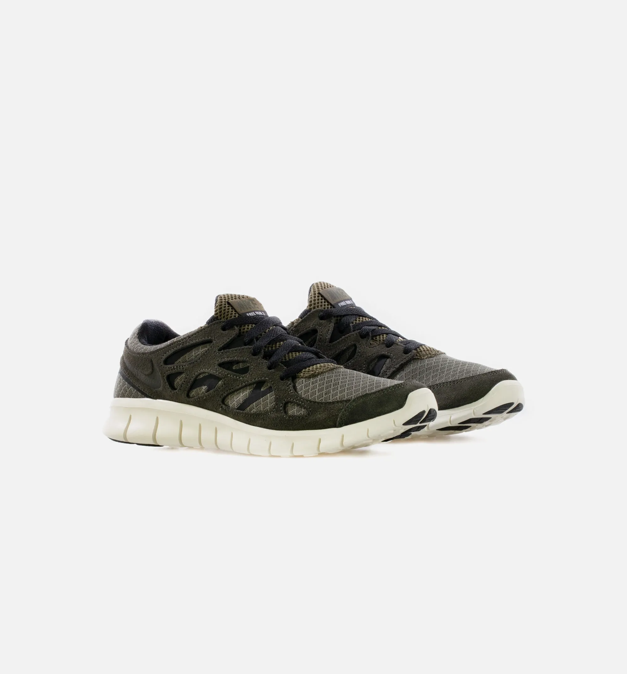 Free Run 2 Mens Running Shoe - Olive/Sail