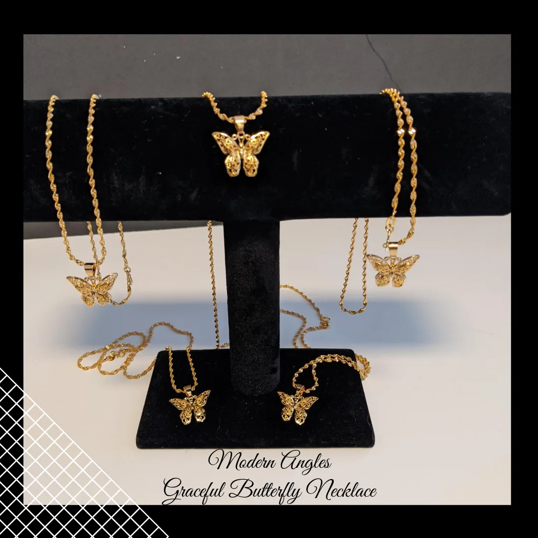 Graceful Butterfly Necklace