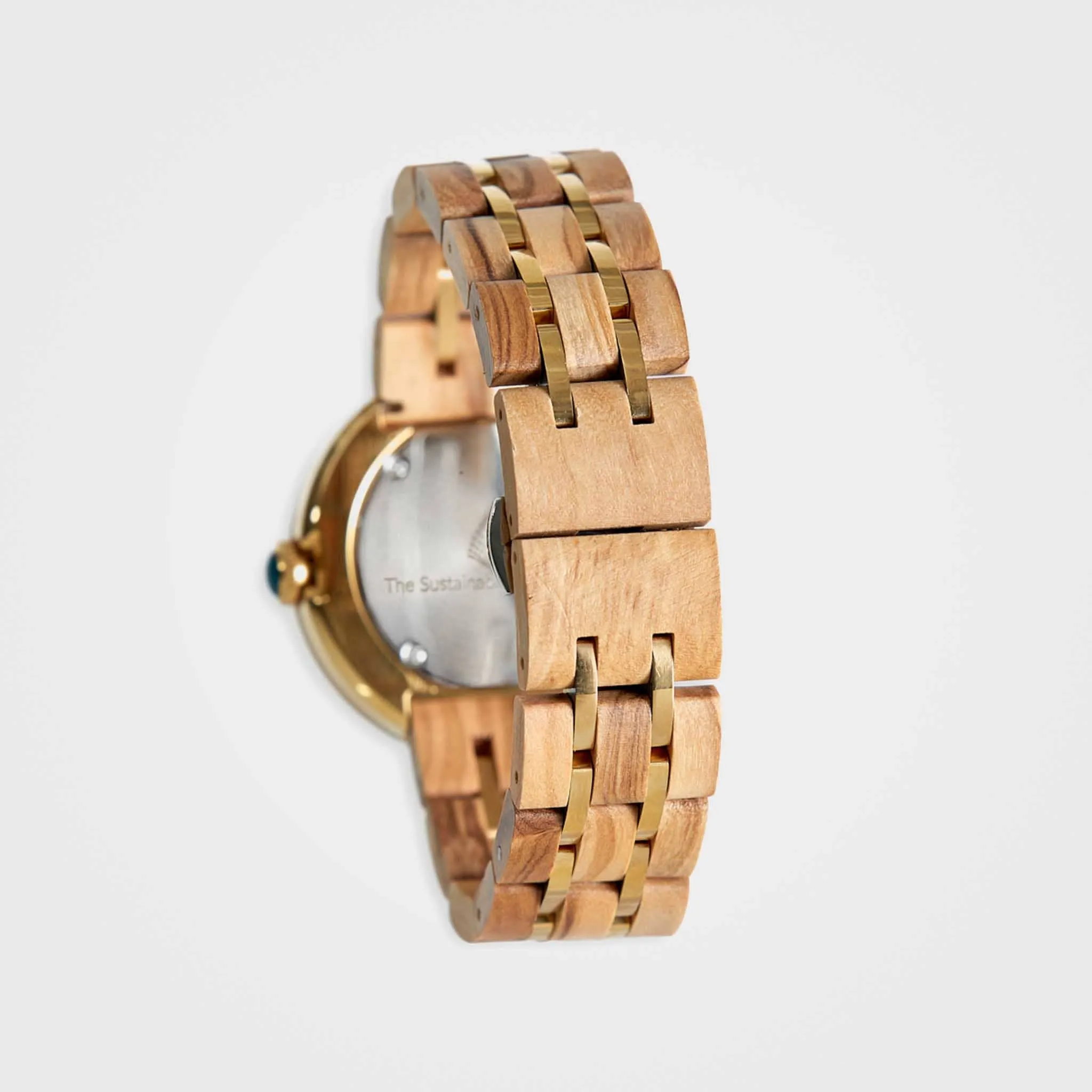 Handmade Casual Wristwatch For Men: The Teak