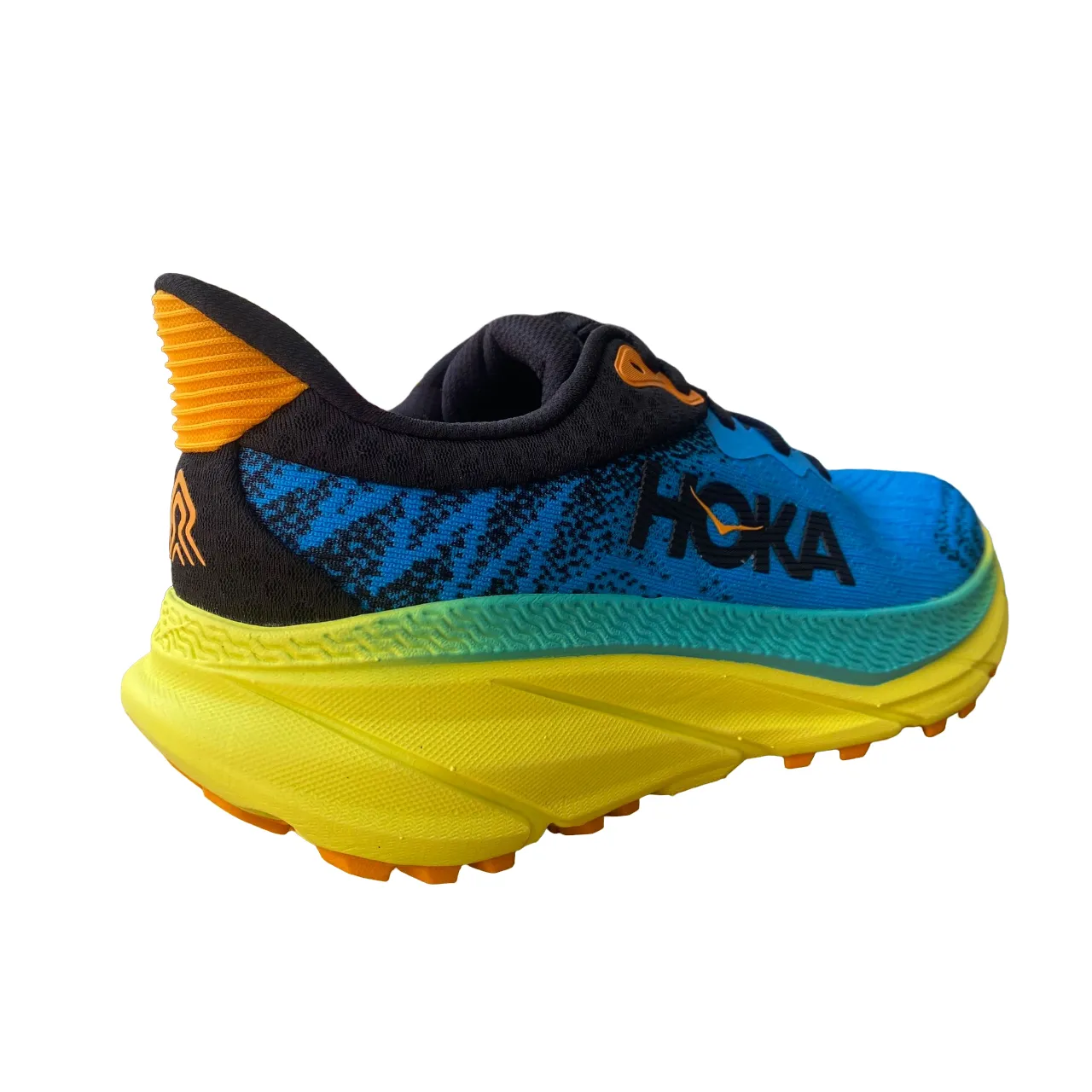 Hoka One One mountain running shoe Challenger 7 1134497/DBEPR blue-yellow