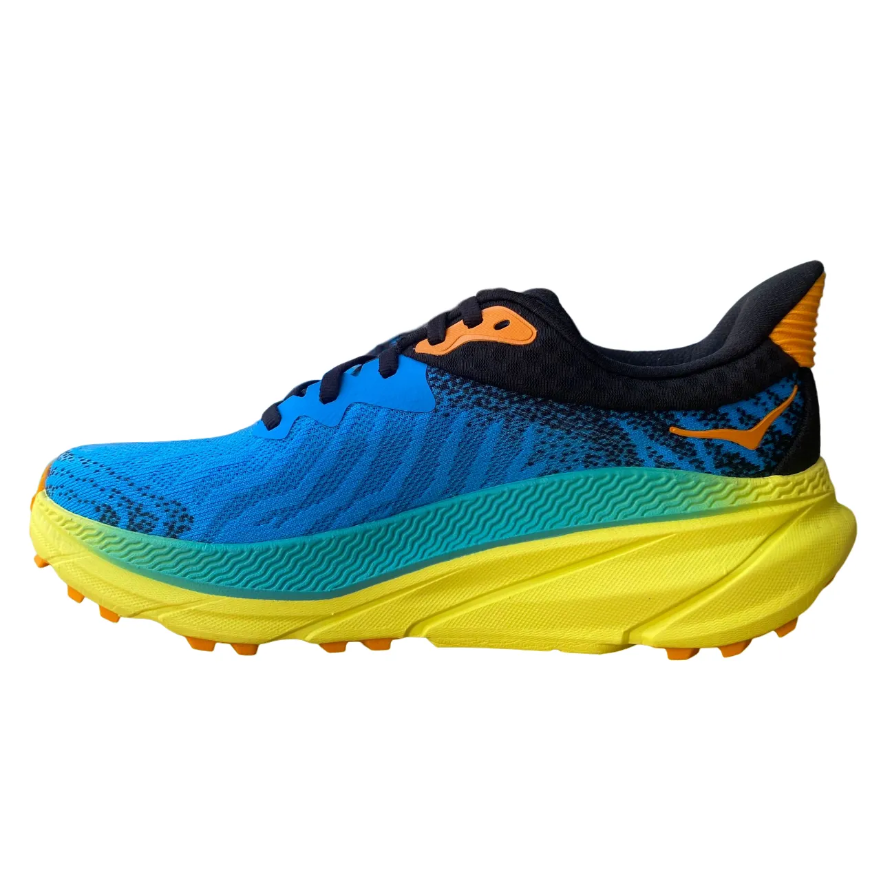 Hoka One One mountain running shoe Challenger 7 1134497/DBEPR blue-yellow