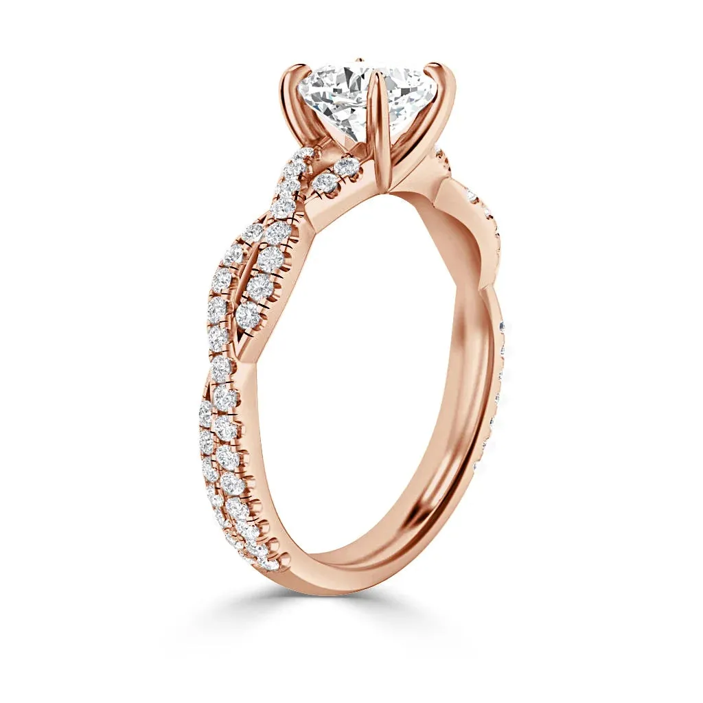 Ivy - 18ct Rose Gold - Cushion