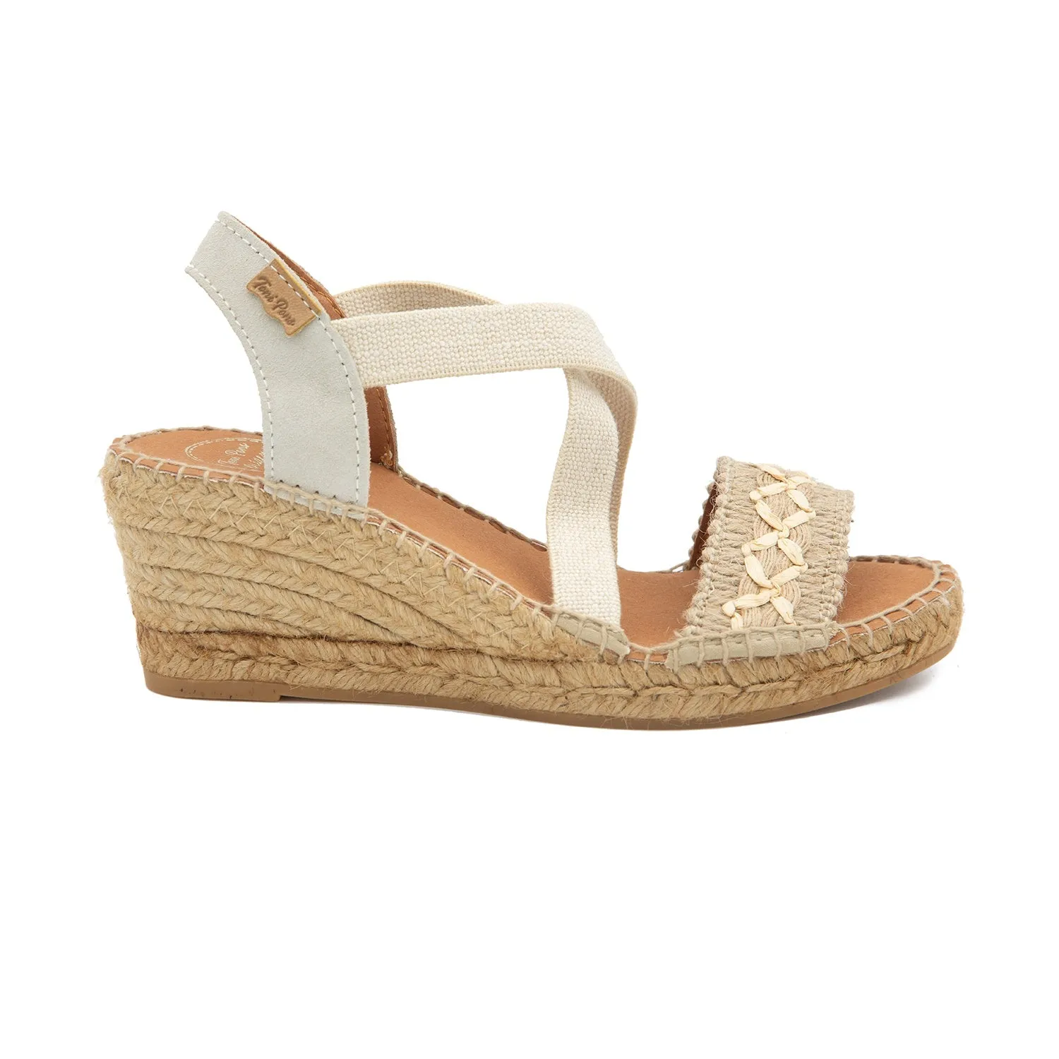 Jute Wedge Espadrill for Women - Susa-BN