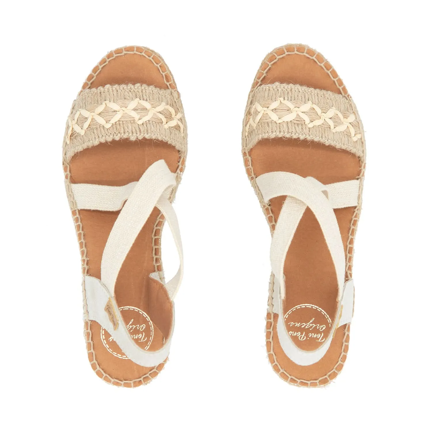 Jute Wedge Espadrill for Women - Susa-BN