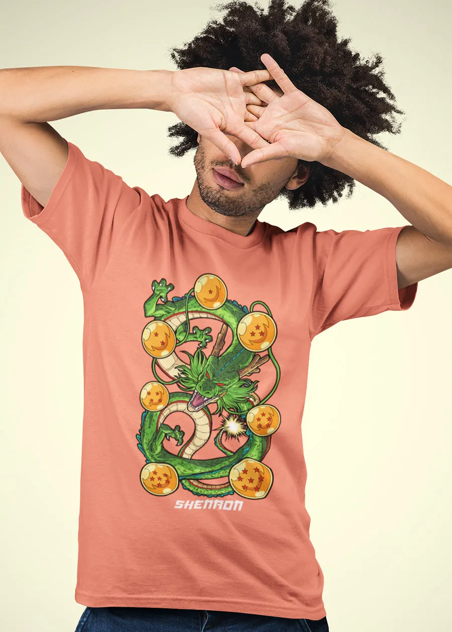 Mighty Shenron Men Half Sleeve T-Shirt