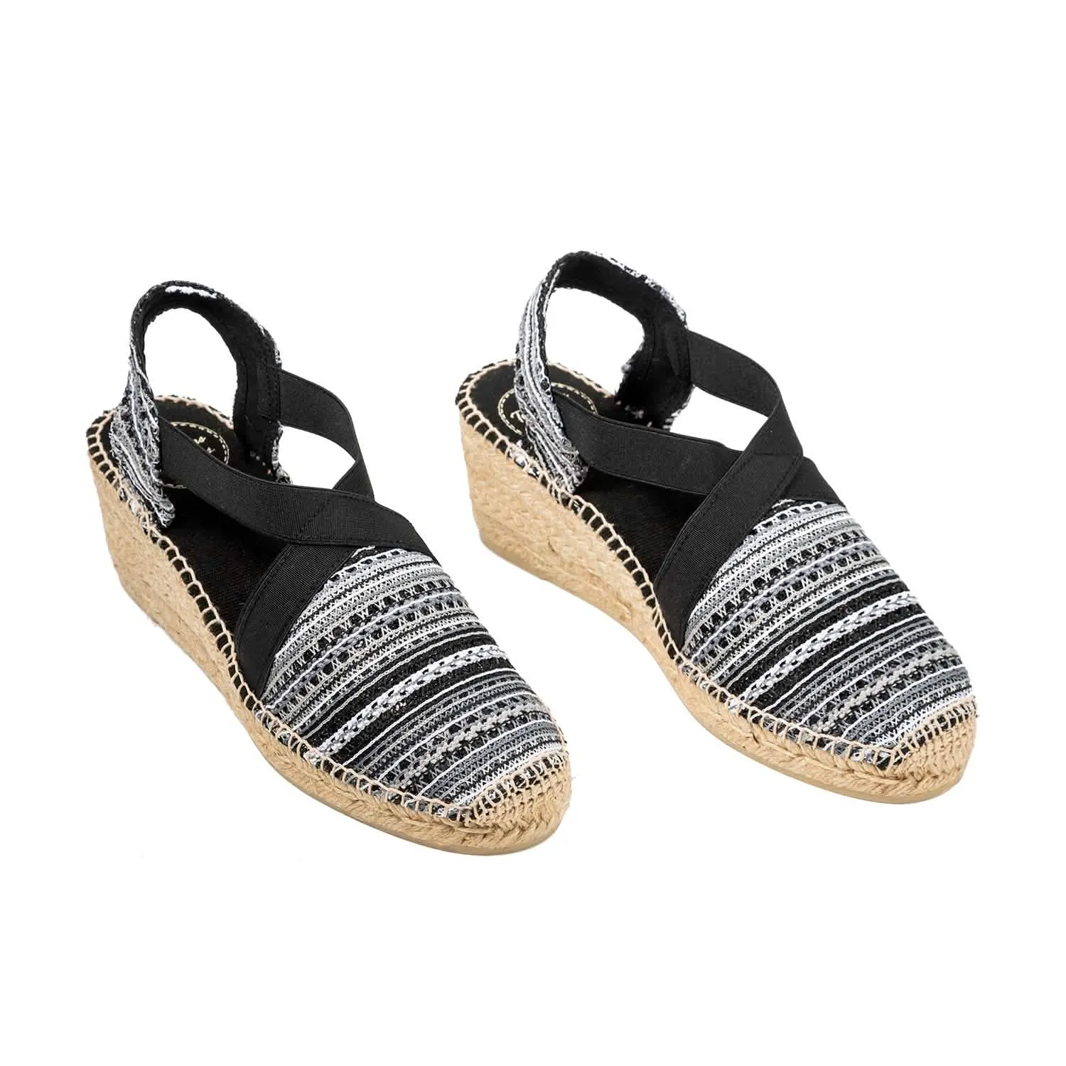 Multicolored Wedge Espadrille for Women - Terra-RK