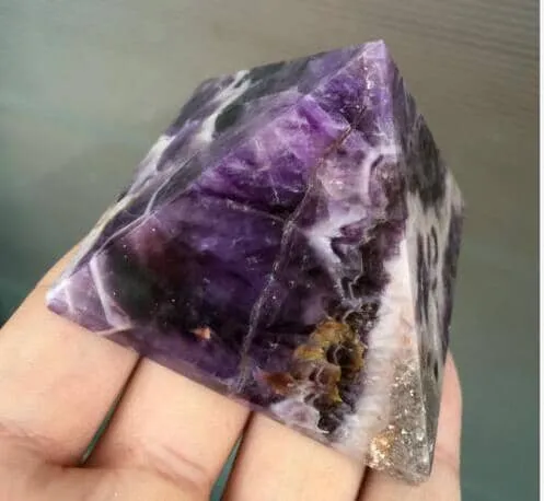 Natural Amethyst Pyramid