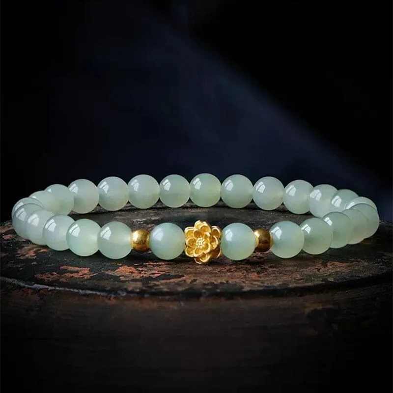 Natural Hetian Jade Bracelet