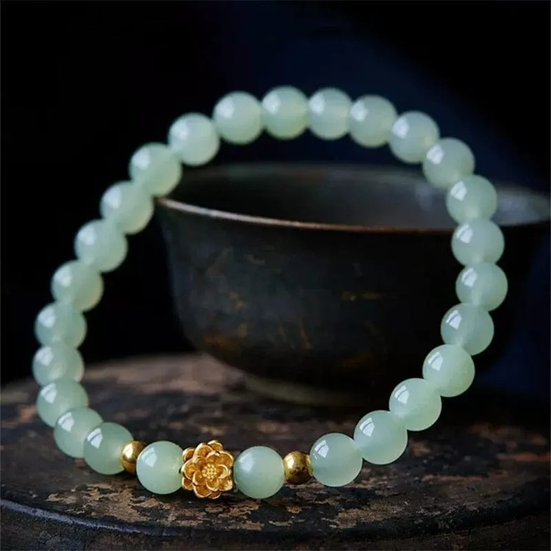 Natural Hetian Jade Bracelet