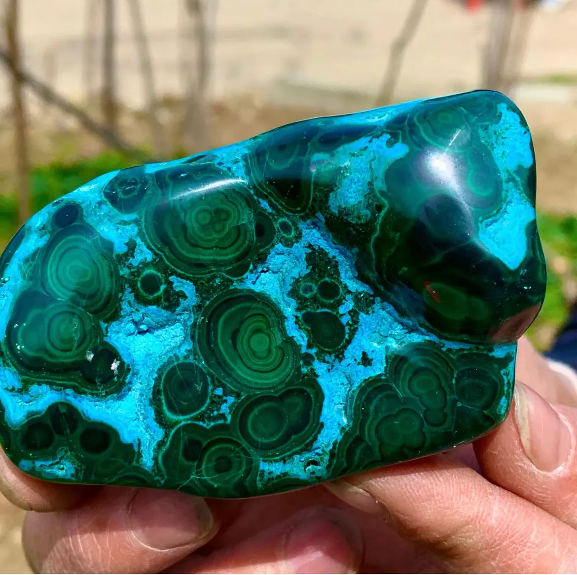 Natural Malachite