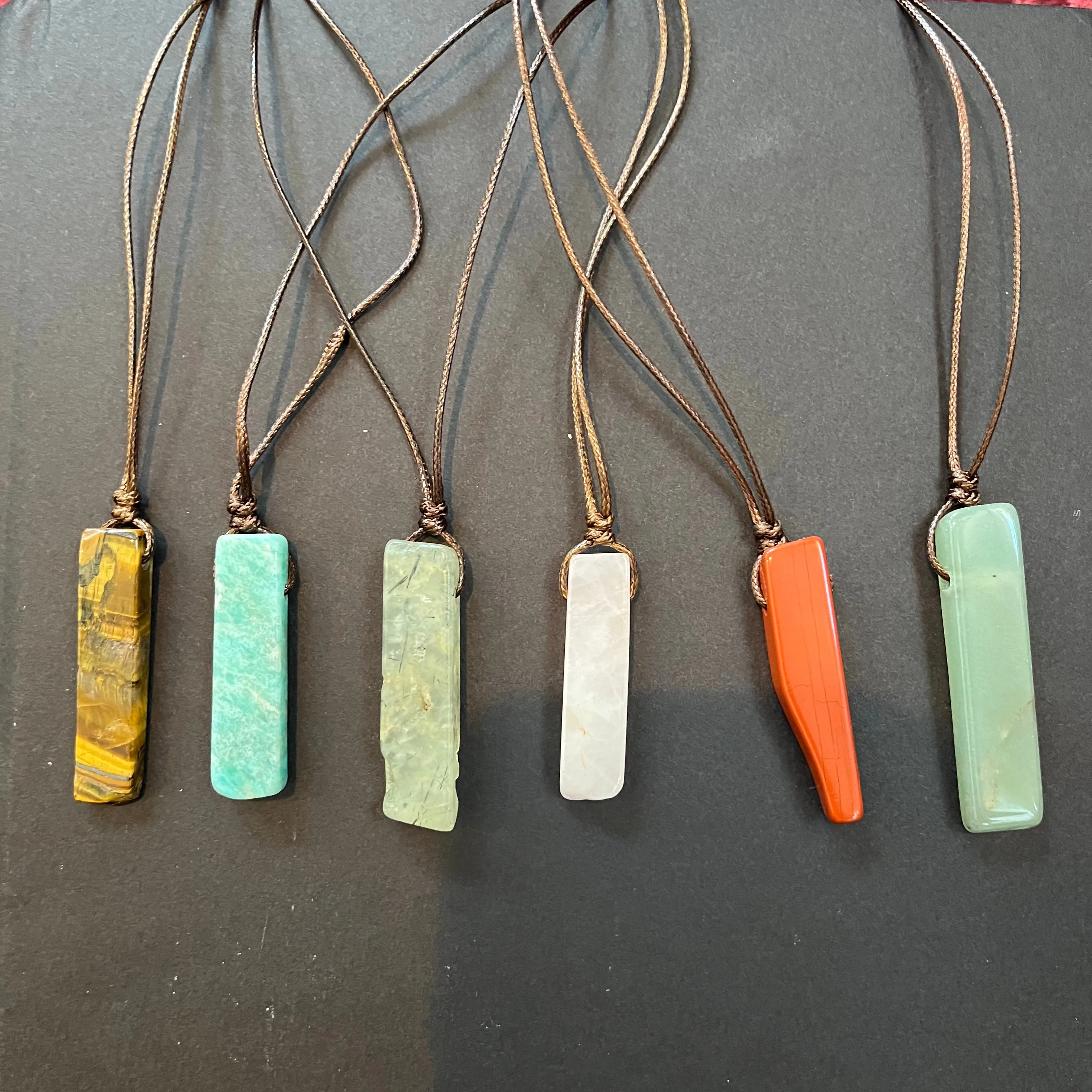 Natural Stone Talisman Necklaces