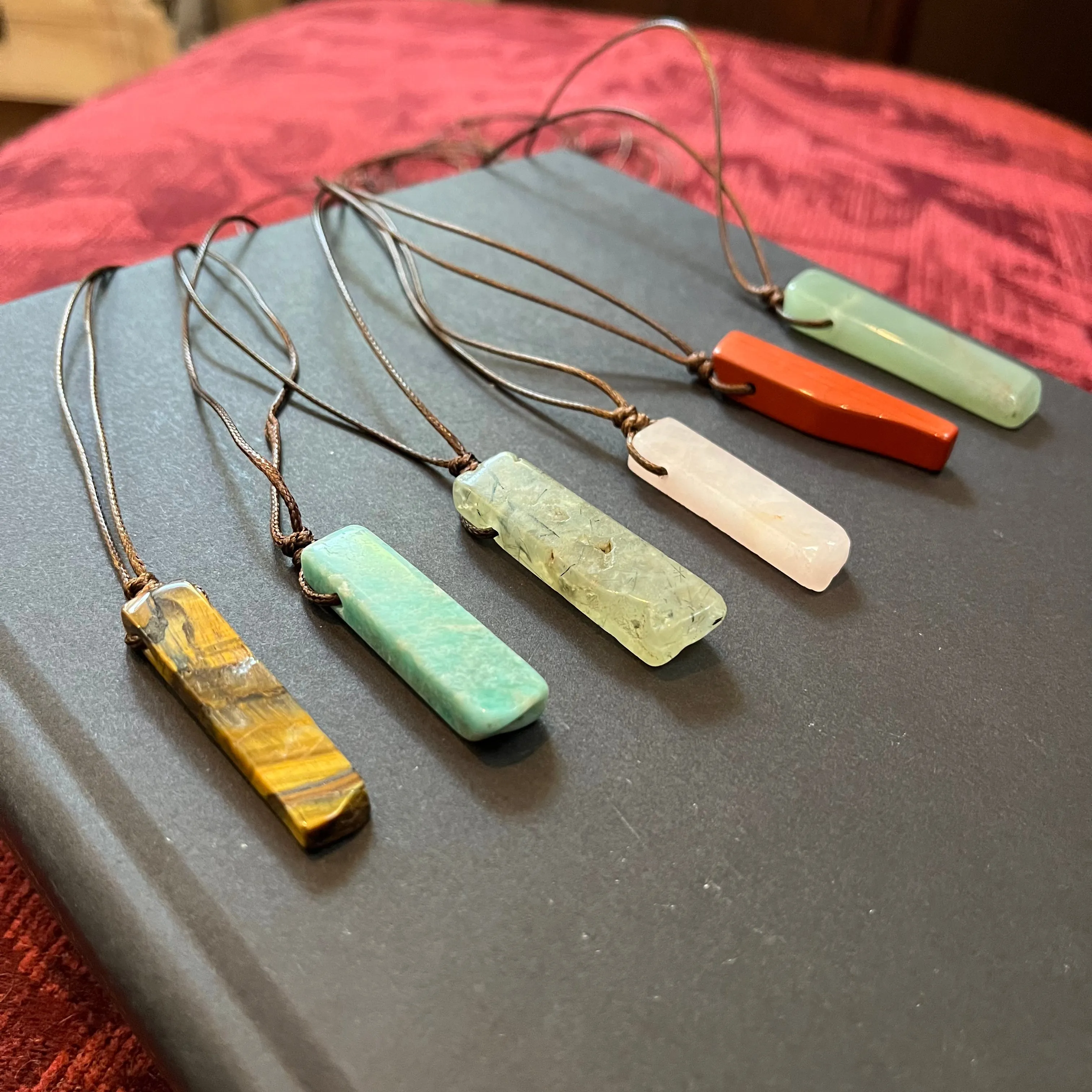 Natural Stone Talisman Necklaces