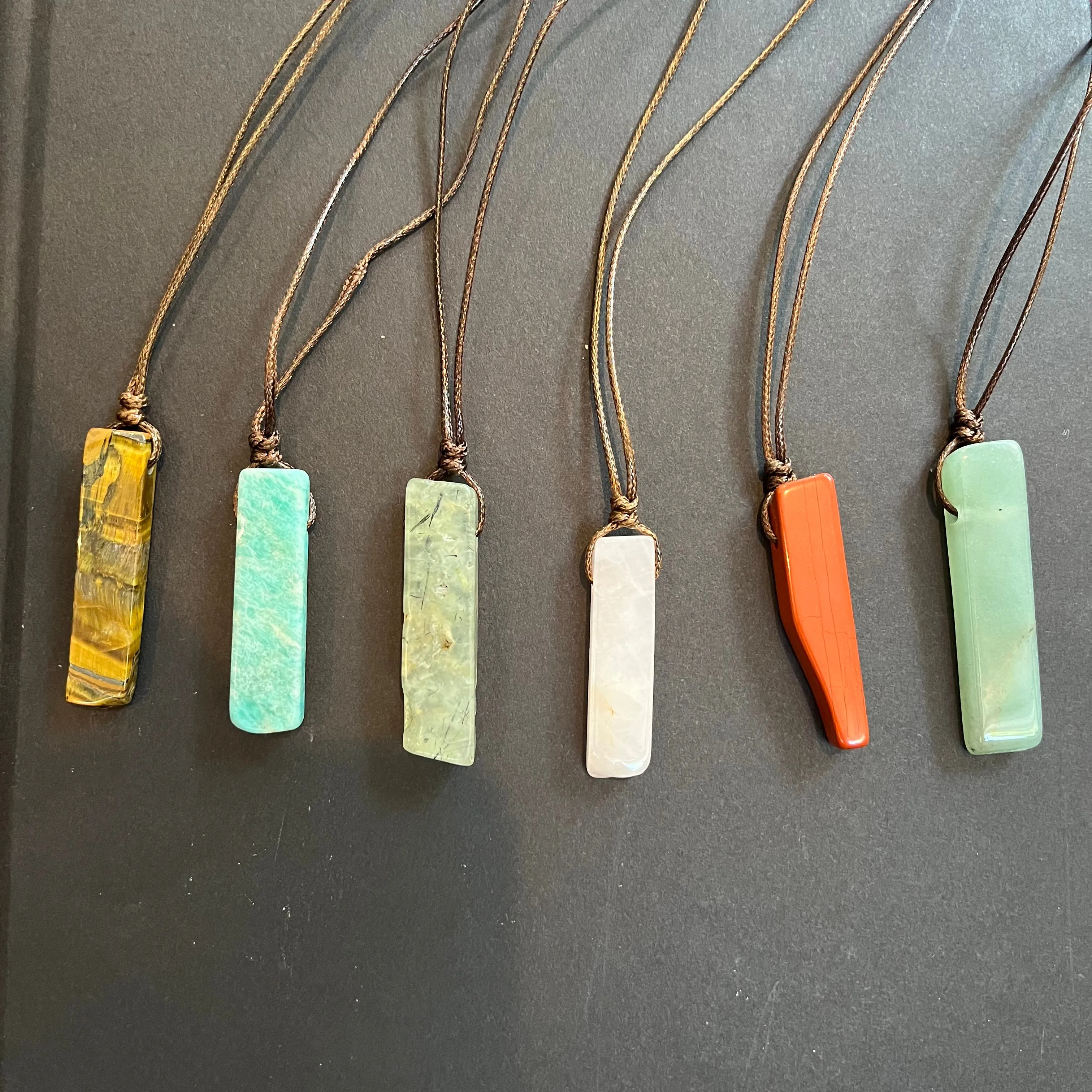 Natural Stone Talisman Necklaces