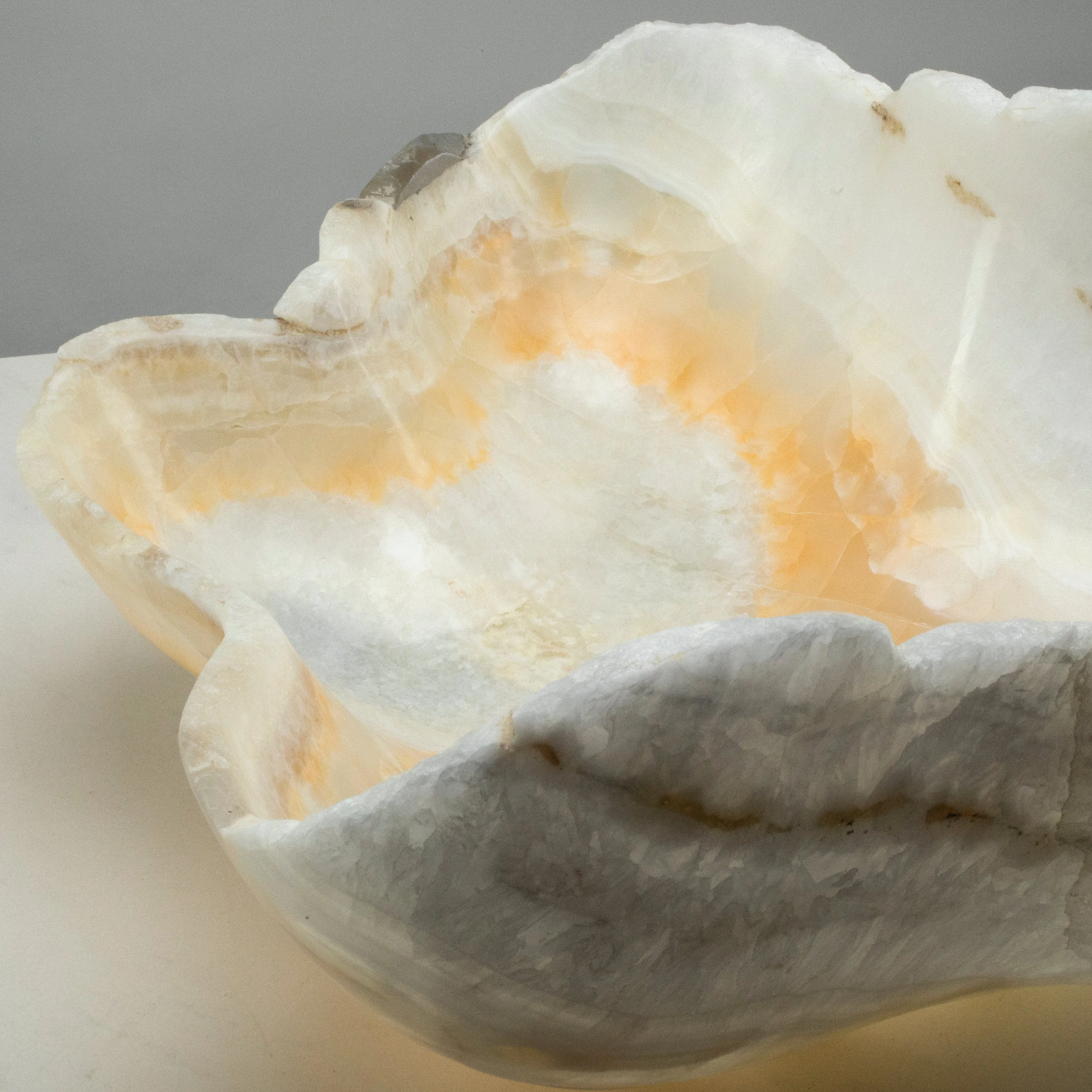 Natural White Onyx Bowl 25