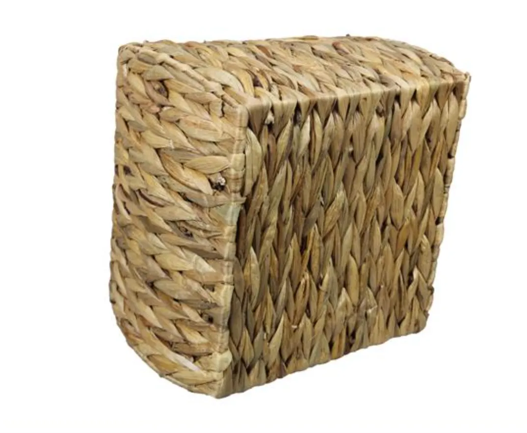 NATURAL WOVEN RECTANGLE BASKET